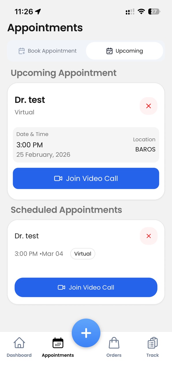 iPhone screenshot