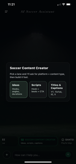 AI Soccer Assistant Screenshot 9 of 9