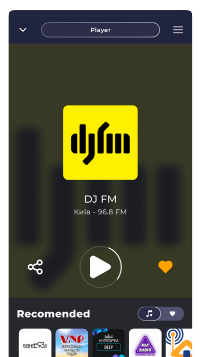 Radio Ukraine Online Screenshot
