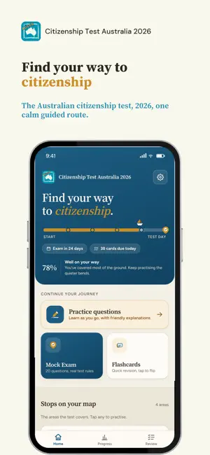 Citizenship Test Australia RML screenshot 1