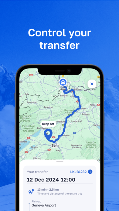 Alps2Alps Ski Transfers Screenshot