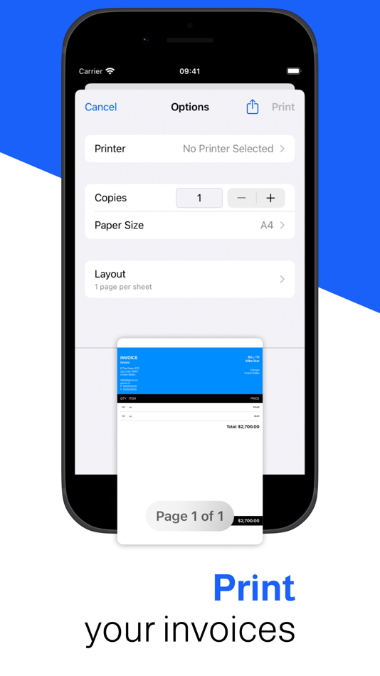 #6. Pixe: Simple Invoice Maker Pro (iOS) 由: Novvio, Inc.