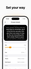 Teleprompter Script for Video screenshot