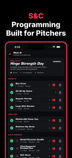 Pitch AI: Pitcher Development screenshot 2