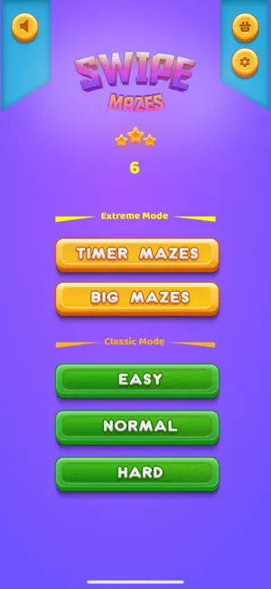 Swipe Mazes screenshot 1