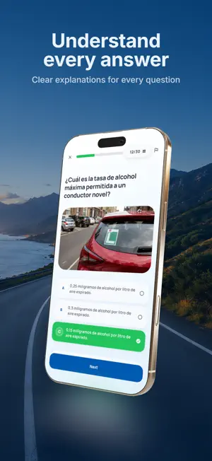 DGT Spain Theory Test: ViaTest screenshot 4