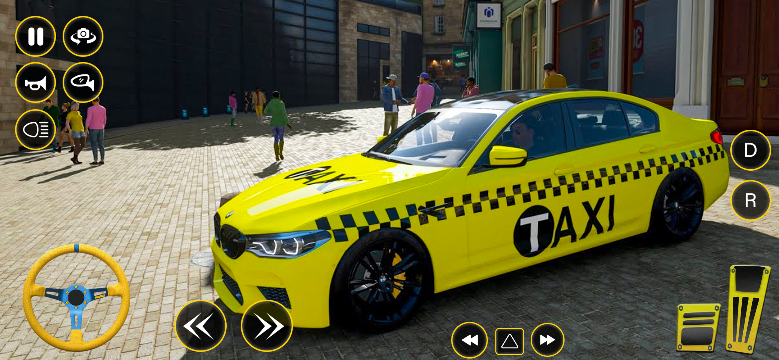 Taxi Car Simulator park Games