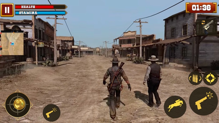 Rider Cowboy Shooting Survival