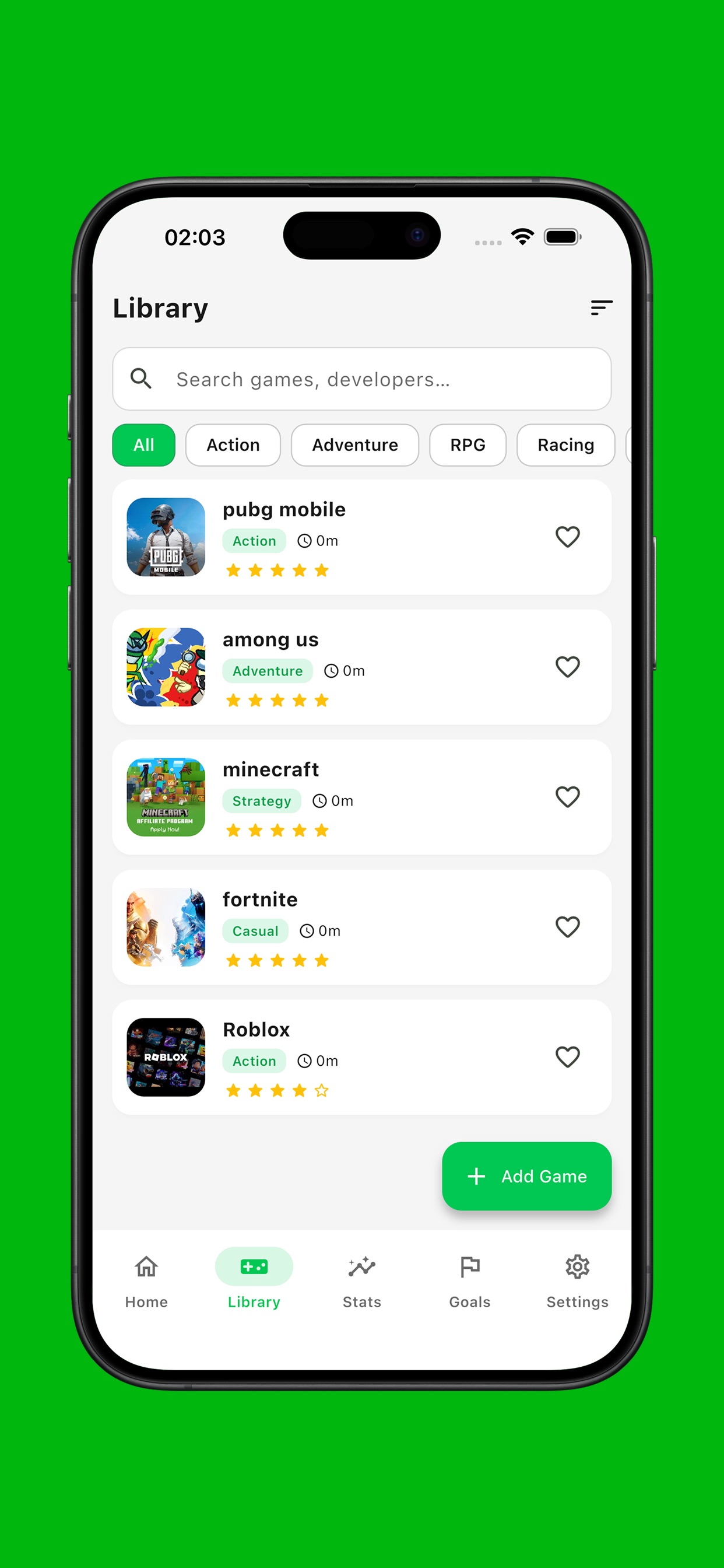 Screenshot 3 of HappyMood: Library & Goals
