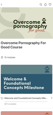 Overcome for Good screenshot