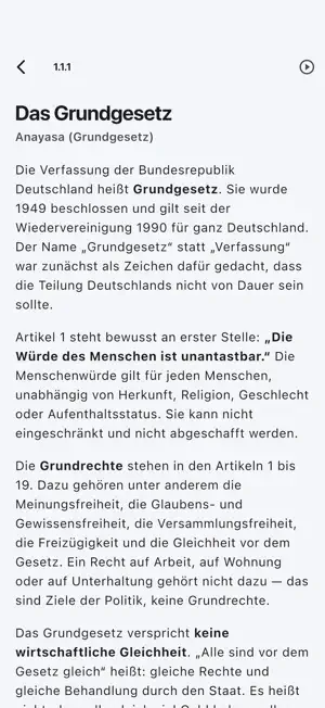 Einbürgerungstest Prep 2026 screenshot 3