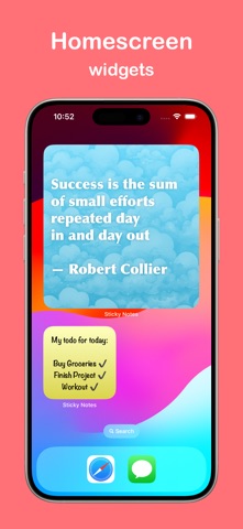 Sticky Notes + Widgets Screenshot 1 of 6