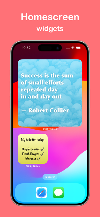 Sticky Notes + Widgets Screenshot 1 of 6