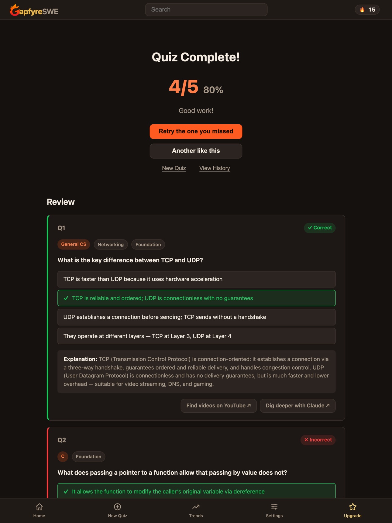 Screenshot 9 of Gapfyre SWE — Coding Quiz