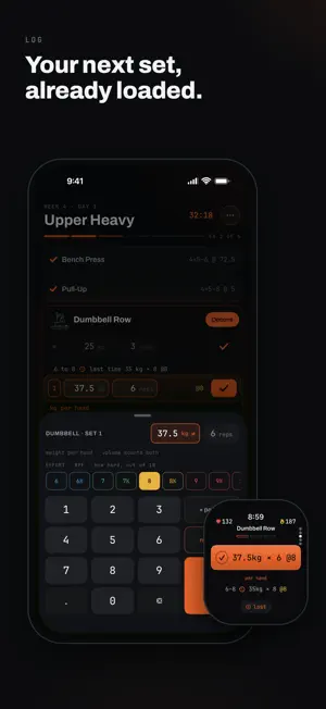 Two Plates: Workout Plan & Log screenshot 1