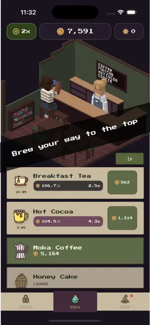 Idle Café screenshot 1