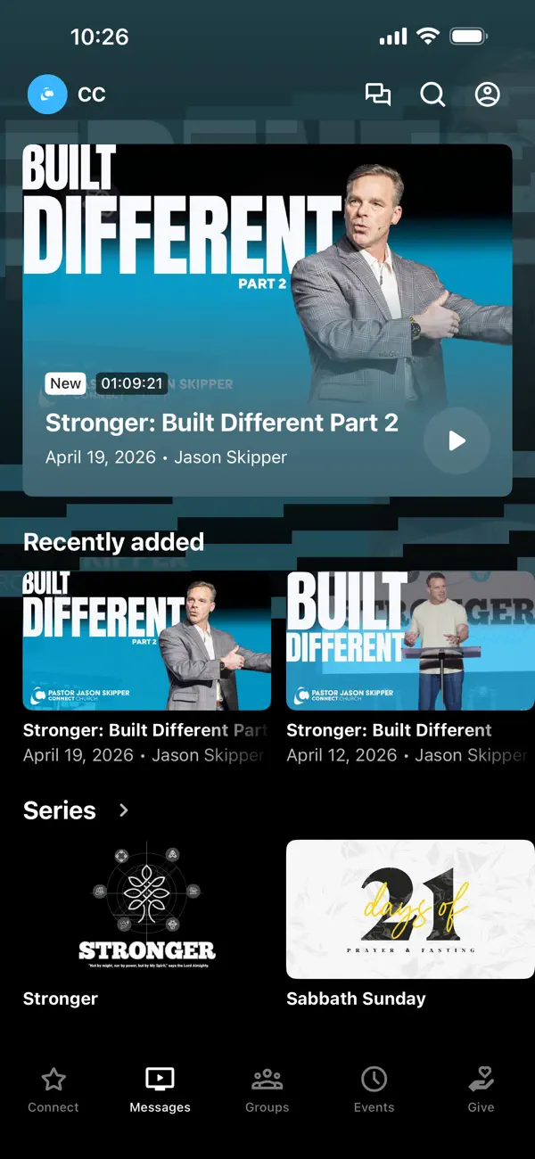 Screenshot #2 pour Connect Church - GA