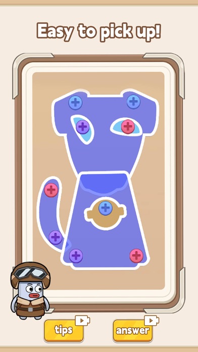 Glass Nut & Bolt Puzzles Screenshot