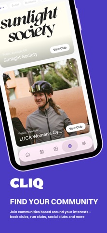 CLIQ - Meet People IRL iPhone screenshot 4