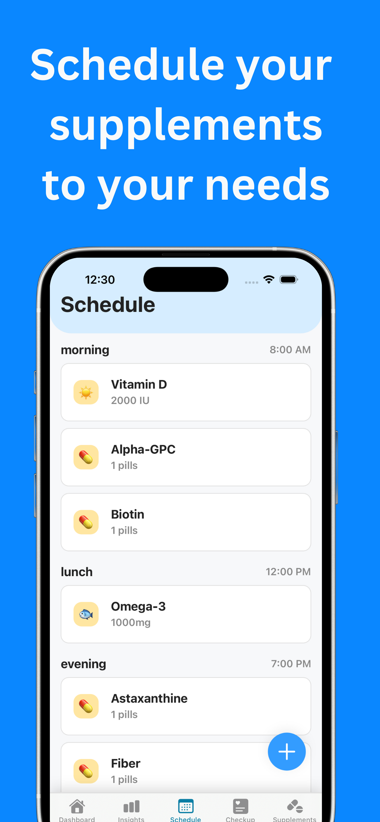 Supplement Tracker - Suppix screenshot 4