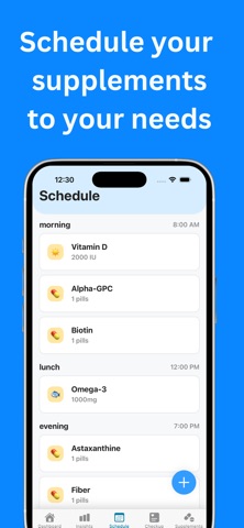 Supplement Tracker - Suppix screenshot