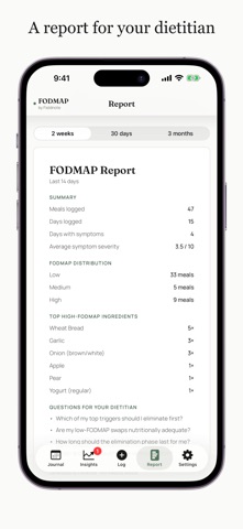 FODMAP by Fieldnote screenshot