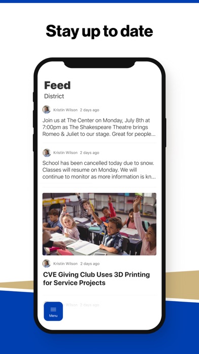 Alden Central School District Screenshot