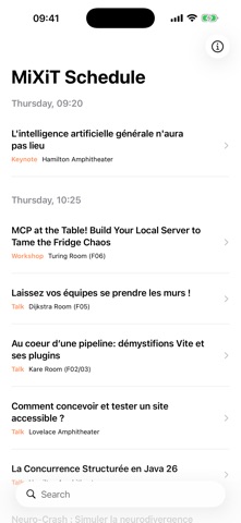 MiXiT Conference iPhone screenshot