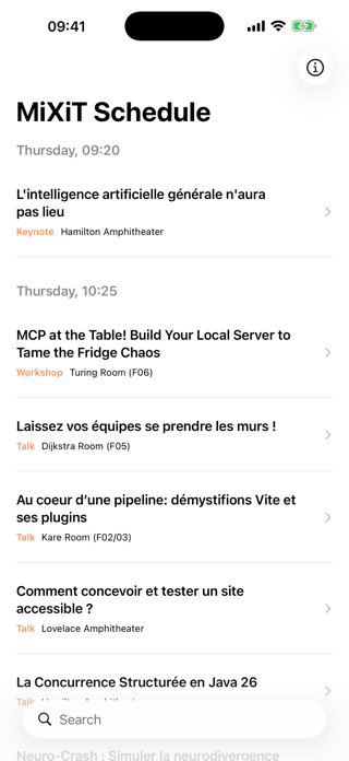 MiXiT Conference Screenshot 2 of 3