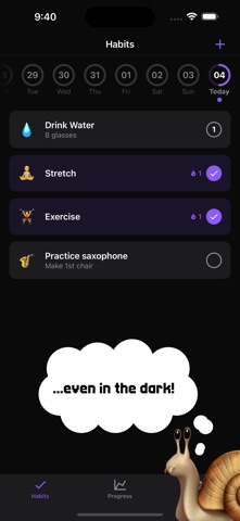 Habit Snail screenshot