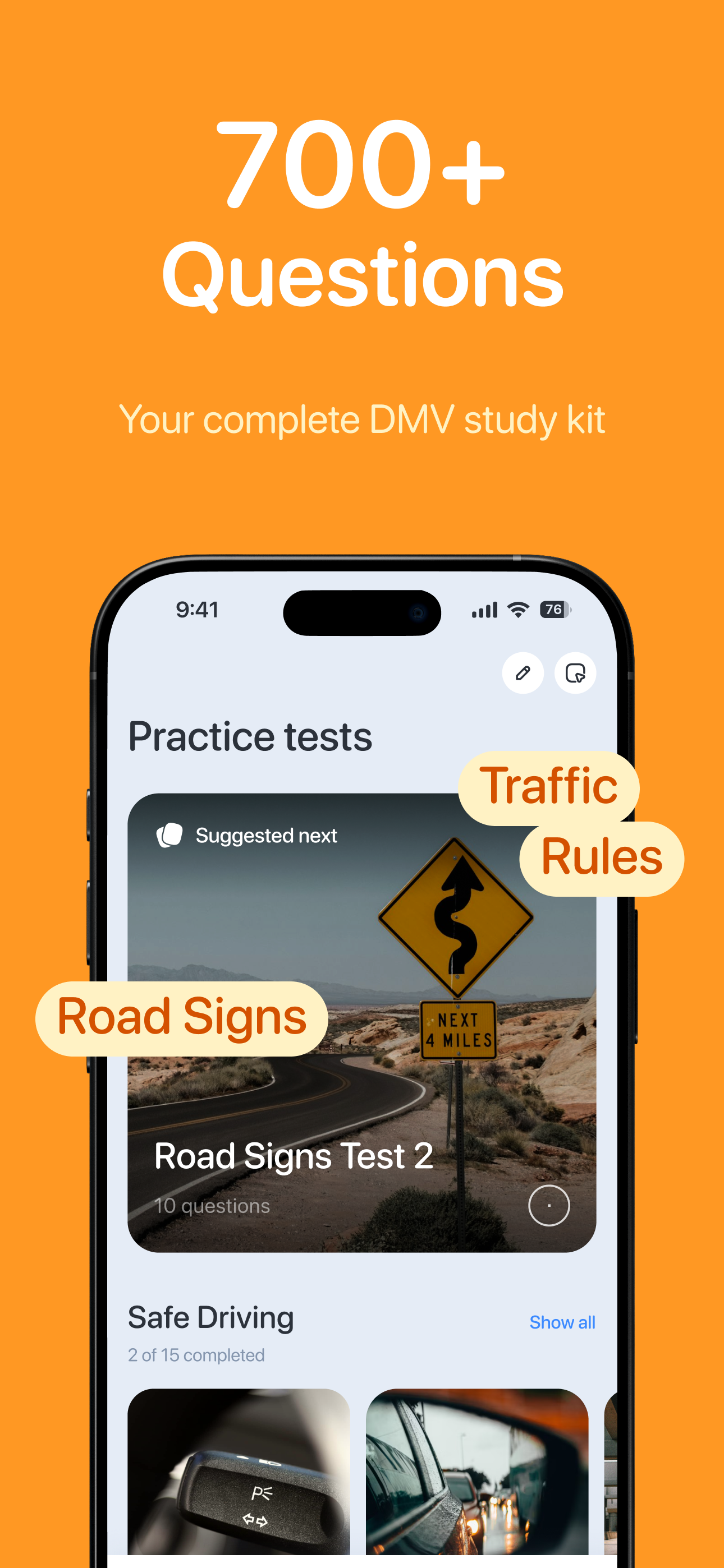 DMV Practice Test & Drivers Ed screenshot 4