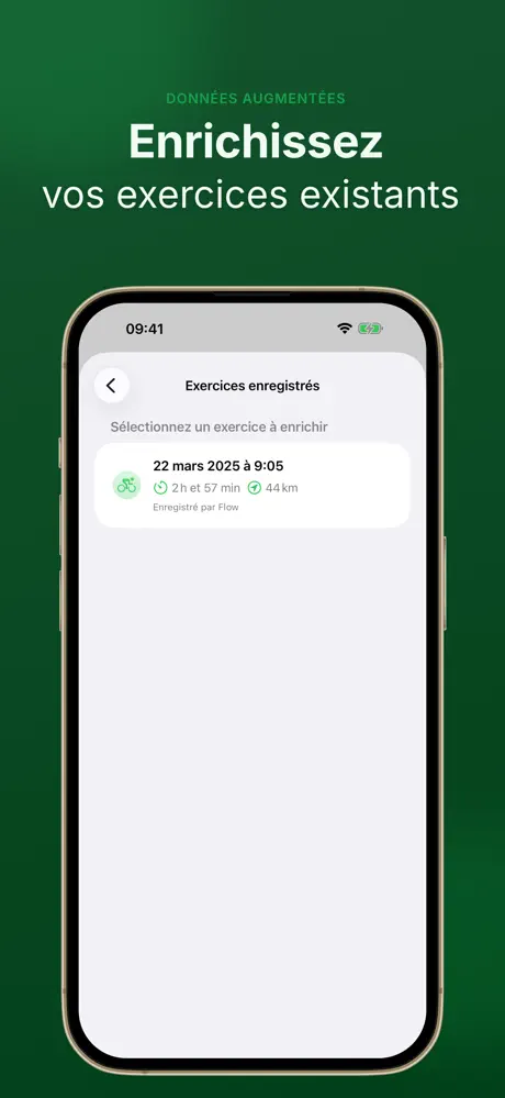 Flow Sync - Vélo dans Santé screenshot 3