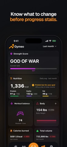 Gymeo - Personal Fitness Coach iPhone screenshot 6