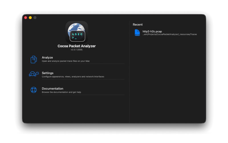 Screenshot #1 pour Cocoa Packet Analyzer