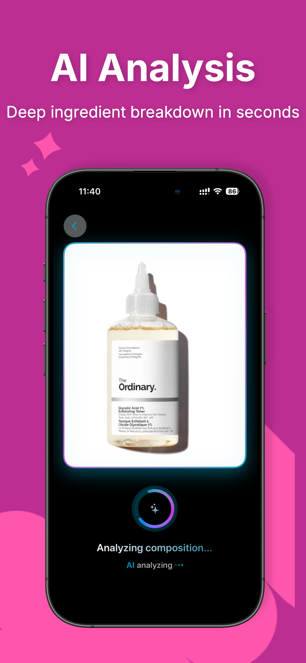 Ingredient Scanner: CosmiqAI screenshot 7