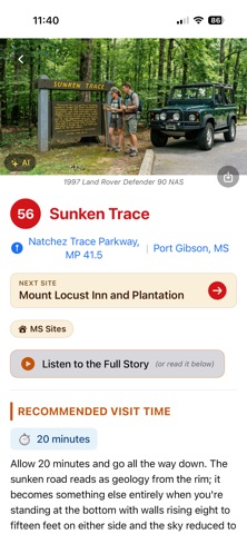 Natchez Trace: An Ancient Road Screenshot 7 of 10