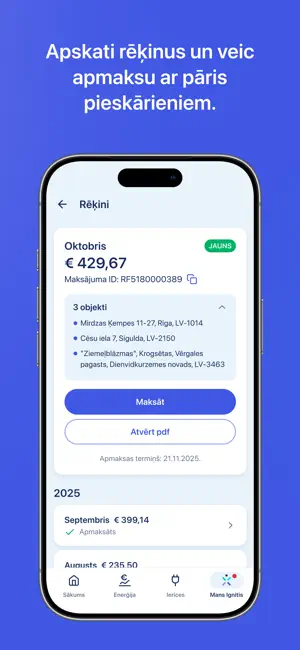 Ignitis Latvija screenshot 3