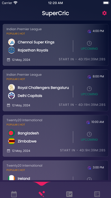SuperCric Screenshot