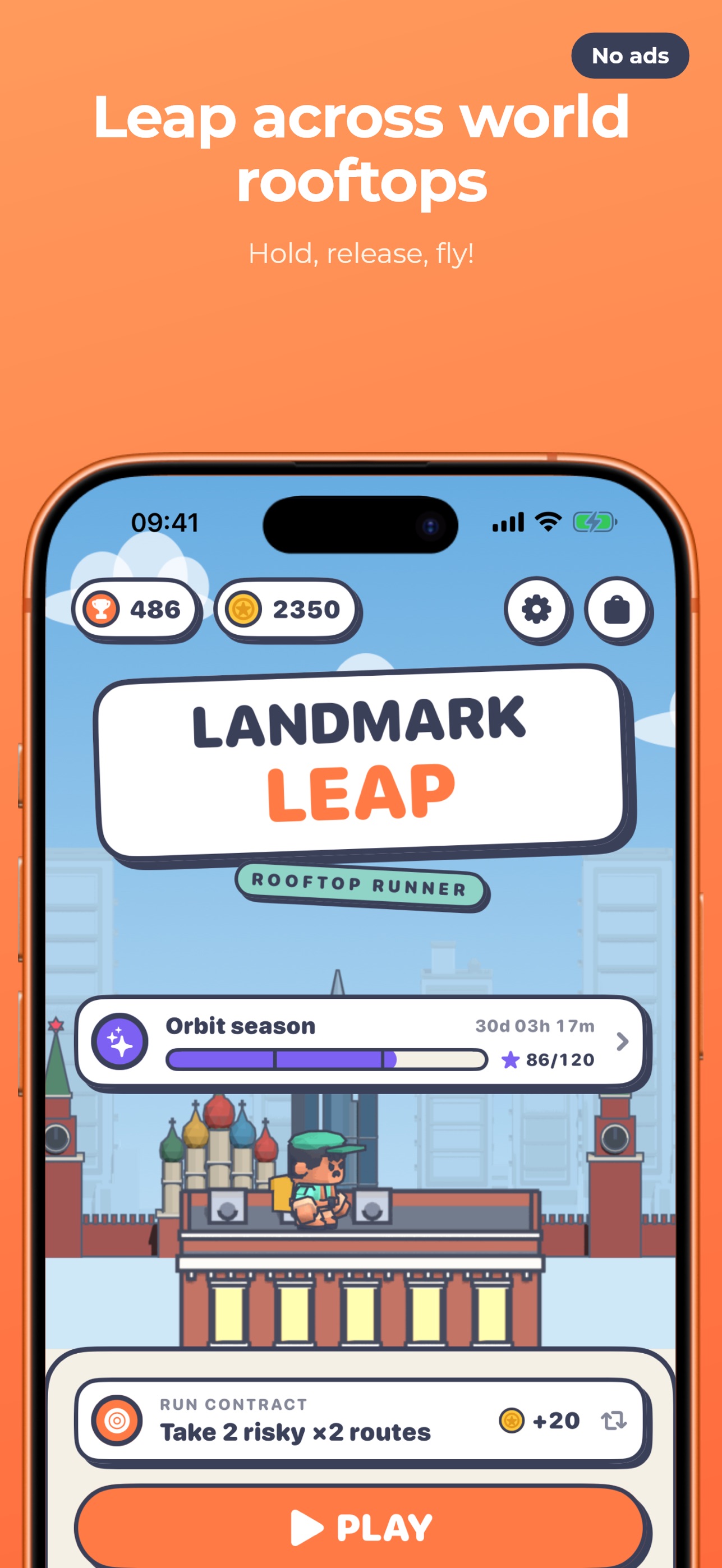 Screenshot 1 of Landmark Leap: Rooftop Run