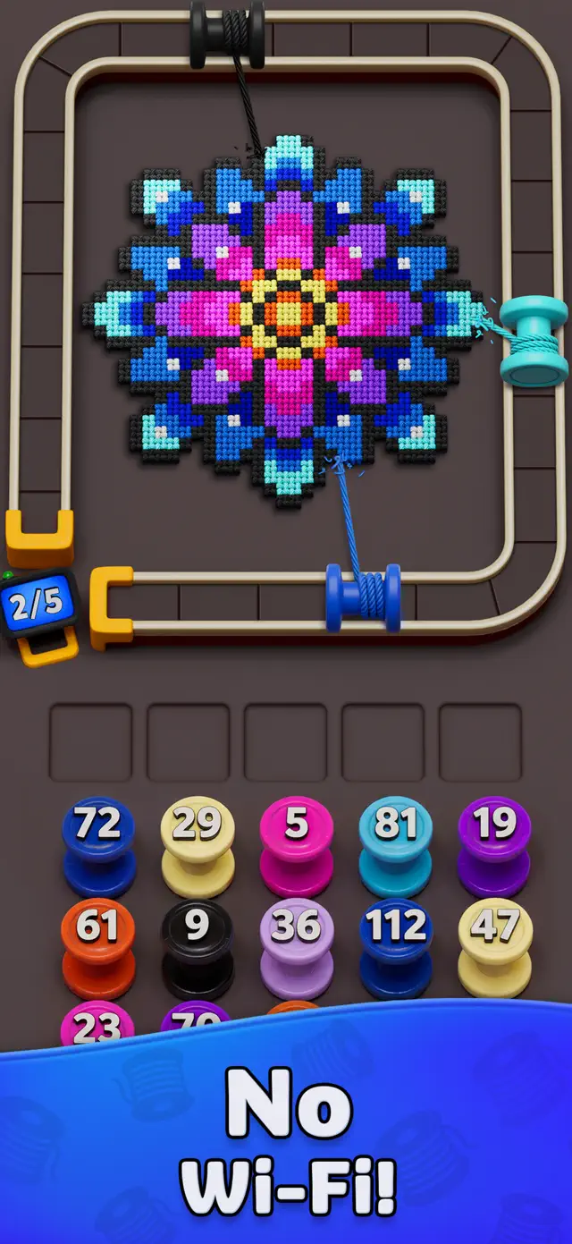 Yarn Loop: Knit Puzzle screenshot 2