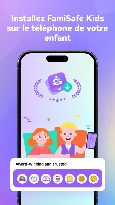 Screenshot #1 pour Fammy - Temps d'écran