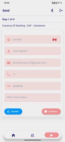 SendPlus screenshot