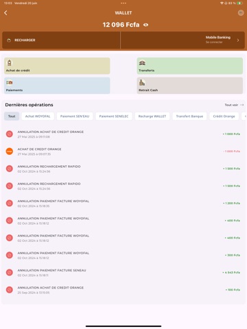 Tamweel iPad screenshot