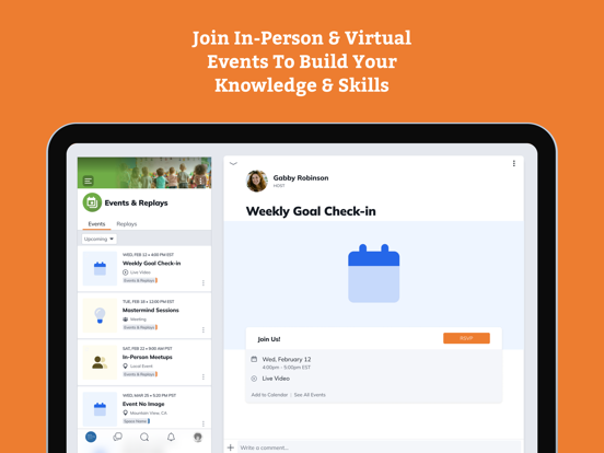 Early Learning Exchange iPad screenshot 3 - Social Networking app