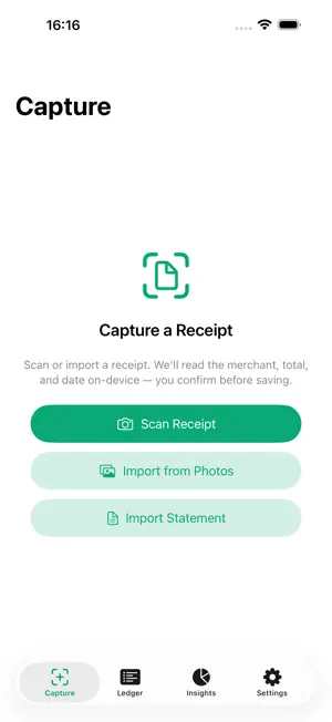 SnapSpend: Spending Tracker screenshot 1
