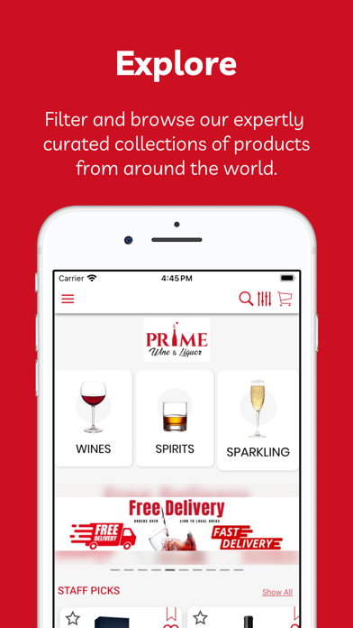 Prime Wine & Liquors screenshot