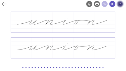 Calligraphy: Cursive Writing Screenshot
