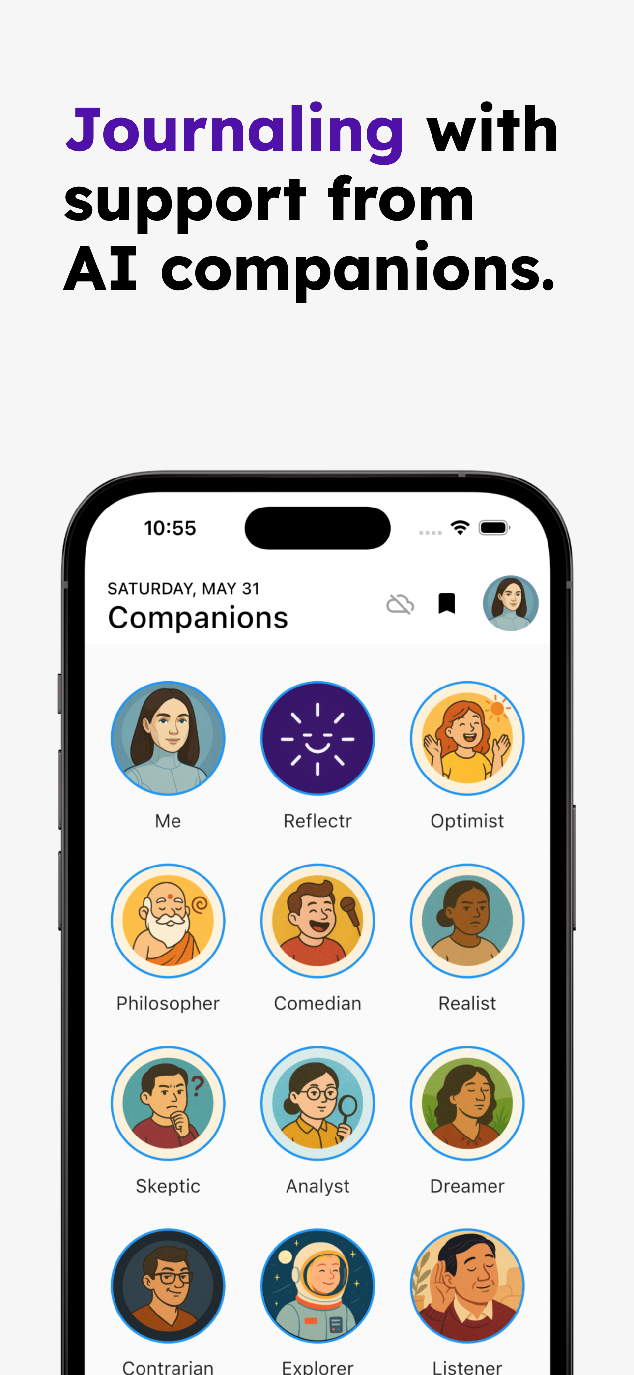 AI Journal & Diary - Reflectr