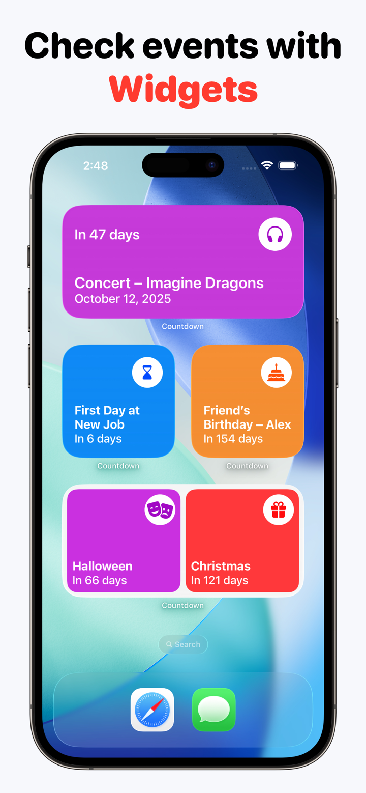 Countdown Widget: Day Count screenshot 2