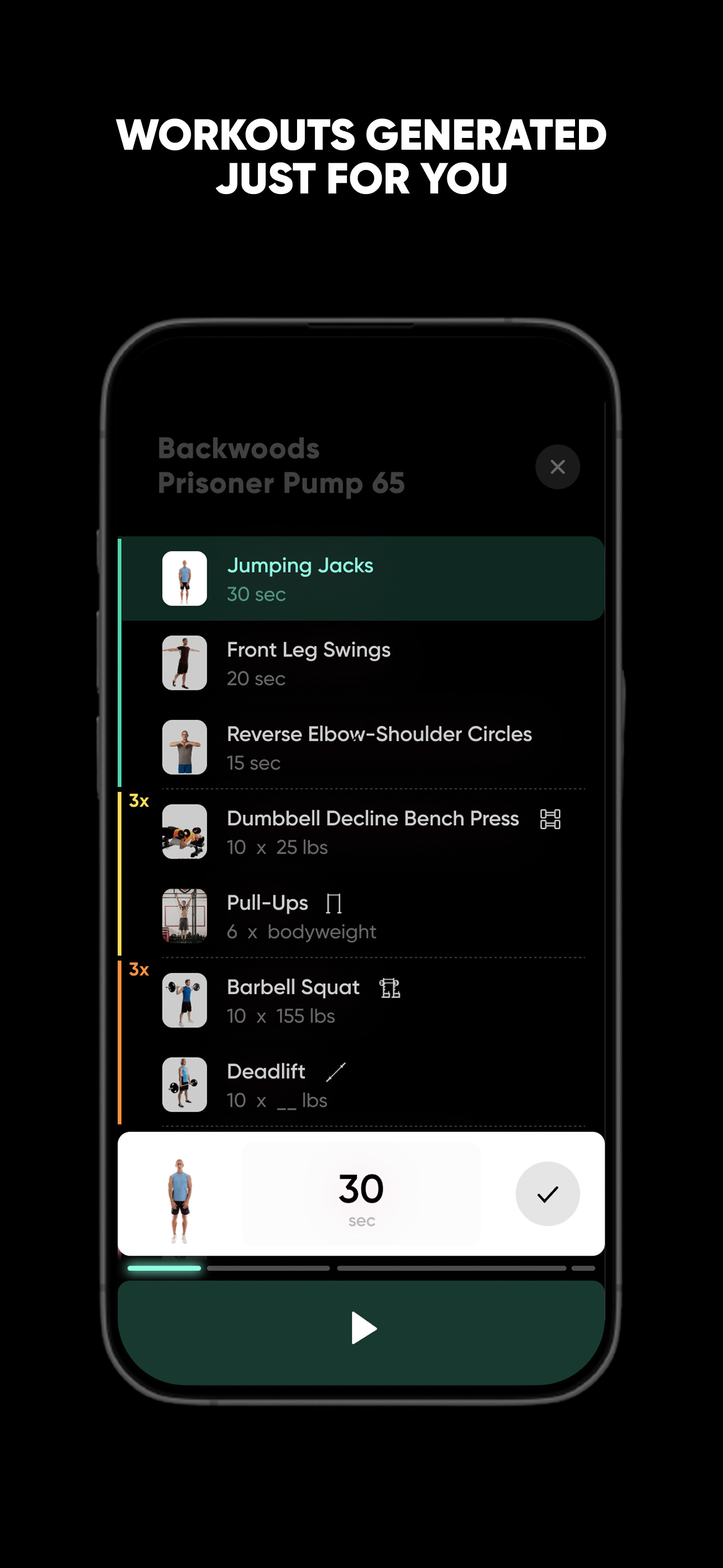GAIN: AI Fitness Workout Plan screenshot 7